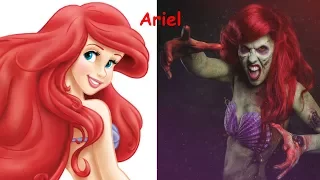 Disney Princesses As VAMPIRE ZOMBIES | Disney Princesses As Monsters 2017