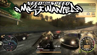 Need for speed Most Wanted - police pursuit, Blacklist 6