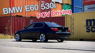 4K POV DRIVING - Summer Ride Out - BMW E60 530i
