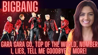 BIGBANG - GARA GARA GO, TOP OF THE WORLD, NUMBER 1, LIES, TELL ME GOODBYE & MORE LIVE! - Reaction