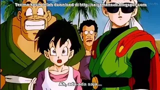 Videl terkejut tau ayah gohan adalah goku | Dbz