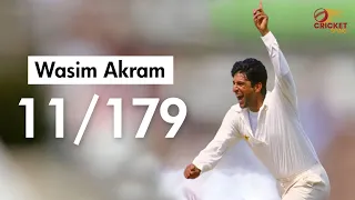 How Wasim Akram destroyed New Zealand with 11 wickets | Pak vs NZ 2nd Test, Wellington, 1994
