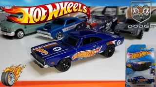 Custom Hot Wheels 69 Dodge Charger HW Race Team 6/10