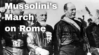 28th October 1922: Benito Mussolini’s Blackshirts approach the Italian capital in the March on Rome