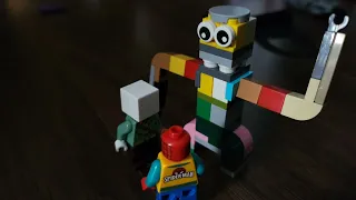 lego rainbow 🌈 friends attack!! stop motion