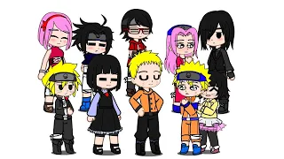 past team 7 go to the future (part 1)|| naruhina? sasusaku? || gacha club || boruto & naruto classic