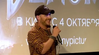 Venom: Tom Hardy at Russian Fan Event | ScreenSlam