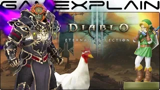 Diablo 3 - How to Get the Ganondorf Gear & Cucco Companion from Zelda + Scanning amiibo