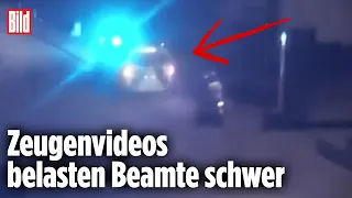Bauten Polizisten absichtlich einen gefährlichen Roller-Unfall? | Bielefeld