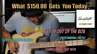 How Good Can A 150 Dollar Guitar Sound? - Sawtooth ES Stratocaster