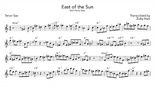 Rich Perry - "East of the Sun" Tenor Sax Solo Transcription