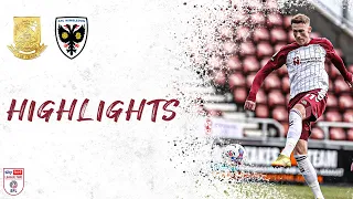 HIGHLIGHTS: Northampton Town 0 AFC Wimbledon 0