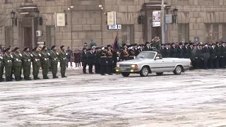 В Волгограде началась генеральная репетиция парада в честь Сталинградской победы