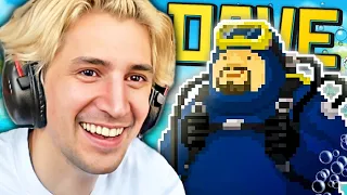 This Is GOTY! | xQc Plays DAVE THE DIVER (Part 1)