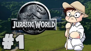 Jurassic World: Evolution: Ep 1: Dinosaur Hand Holding