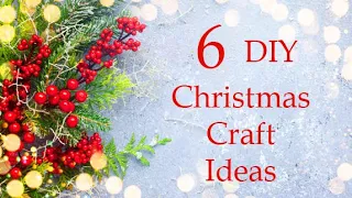 6 IDEAS🎄 Economical Christmas decoration ideas for home🎄DIY Affordable Christmas craft ideas