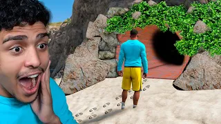 DESCOBRI UMA CAVERNA SECRETA NO GTA 5