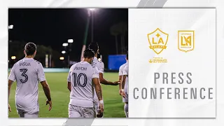 Postgame Press Conference | LA Galaxy vs LAFC