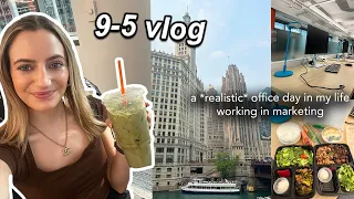 9-5 vlog working in marketing (realistic office day)