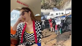 Video mostra avião da cantora marília mendonça caindo veja o exato momento do acidente (fake news)