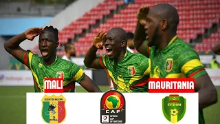 MALI 2 - 0 MAURITANIA AFCON LIVE MATCH WATCH ALONG