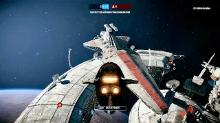 Star Wars Battlefront 2: Starfighter Assault Gameplay (No Commentary)