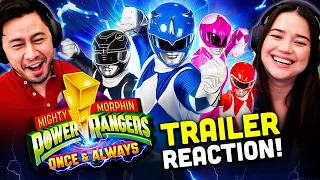 MIGHTY MORPHIN POWER RANGERS: ONCE & ALWAYS Trailer Reaction! | Netflix