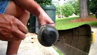 How To Attach Craftsman Hasslefree Trimmer