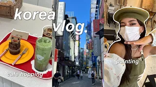 KOREA VLOG | flying to seoul, karaoke, shopping, cafe hopping, + more