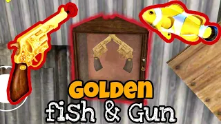 Ice Scream 3 - How To Find Golden Fish 🐠 & Get Golden Revolver 🔫