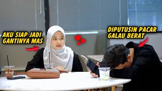 COWOK INI DIPUTUSIN PACAR DISAMPING ORANG GAK DIKENAL REAKSINYA MAASYAALLAH