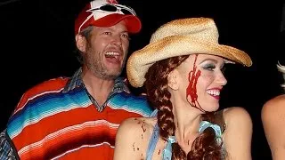 Gwen Stefani and Blake Shelton Spotted Holding Hands After Halloween Party