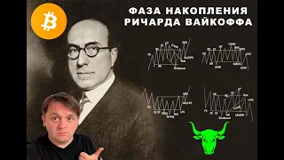 🟢 АНАЛИЗИРУЮ БИТКОИН ПО МЕТОДУ НАКОПЛЕНИЯ РИЧАРДА ВАЙКОФФА. ТЕХНИЧЕСКИЙ АНАЛИЗ #BTC ПО SMART MONEY