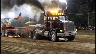 Awesome Explosive Tractor Truck Semi Pull Competition