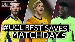 DE GEA, KELLEHER, ONANA: #UCL Best Saves, Matchday 5