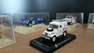 1:43 collection car 4x4 PARIS DAKAR RALLY