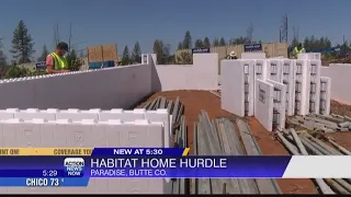Habitat for Humanity avoiding high lumber costs with fire-resistant material