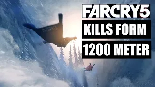 Far Cry 5 - Wingsuit takedown from 1200 meter