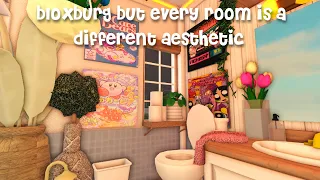BLOXBURG but EVERY room is a different AESTHETIC | Welcome to Bloxburg