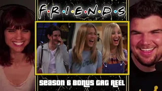 FUNNIEST EVER! FRIENDS SEASON 6 BONUS GAG REEL First Time Watching