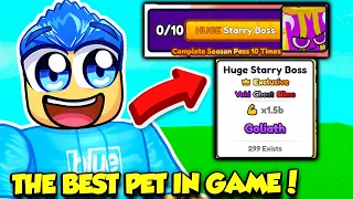 I Bought THE BEST PET IN ARM WRESTLE SIMULATOR From SEASON 6 PASS!