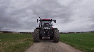 TRANSPORT DE FUMIER / CASE IH