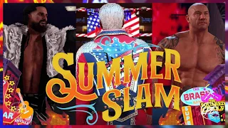 WWE 2k23 - SummerSlam Highlights - Universe Mode #21