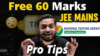 60 marks Pro Tip JEE Mains |Must Watch Before JEE MAINS EXAM| Rajwant Sir Motivation|Physicswallah |