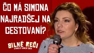 Koho stretla Simona vo vlaku?