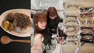 Korea Vlog | hair growth secret, cheap vintage glass shop, what I ate, cooking Korean marinated egg