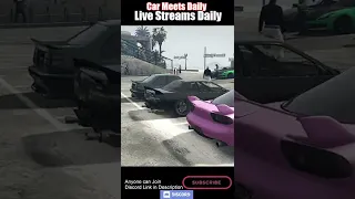 GTA 5 JDM CAR MEETS Daily #Shorts