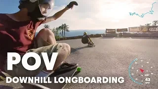 Super Fast Downhill Longboarding | Red Bull No Paws Down 2018 POV