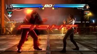 TTT2 Sparring - BarcaBoy703 (Armor King/Miguel) vs DevilSaturn (Jun/Devil Jin)