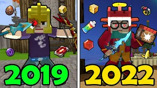 EVOLUTION of Blockman GO Bedwars!! 2019 to 2022